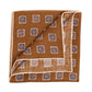 Handkerchief "Taglio Smeraldo" made of pure Linen - hand-rolled
