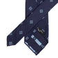 Tie "Rombi" made from pure Silk - hand-rolled