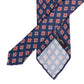 Tie "Diamanti" made from pure Silk - hand-rolled