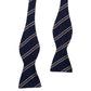 Bow-Tie "Regimentals" made from pure Silk - handmade