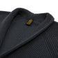 Batoner x MJ: Cardigan "One Button" made of Pure Wool - Japanese Item