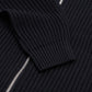 Batoner x MJ: Zip-Up Cardigan "Drivers Knit" made of Pure Wool - Japanese Item