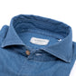 Sports Shirt made of Lightweight "Vintage Prewashed" Cotton Denim - Linea Passion