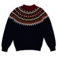 Sweater "Klosters Vintage-Ski" made of Pure Shetland Wool - Circulate Knit