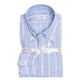 Striped Shirt "Sartoriale Sportiva" made from pure Linen - handmade