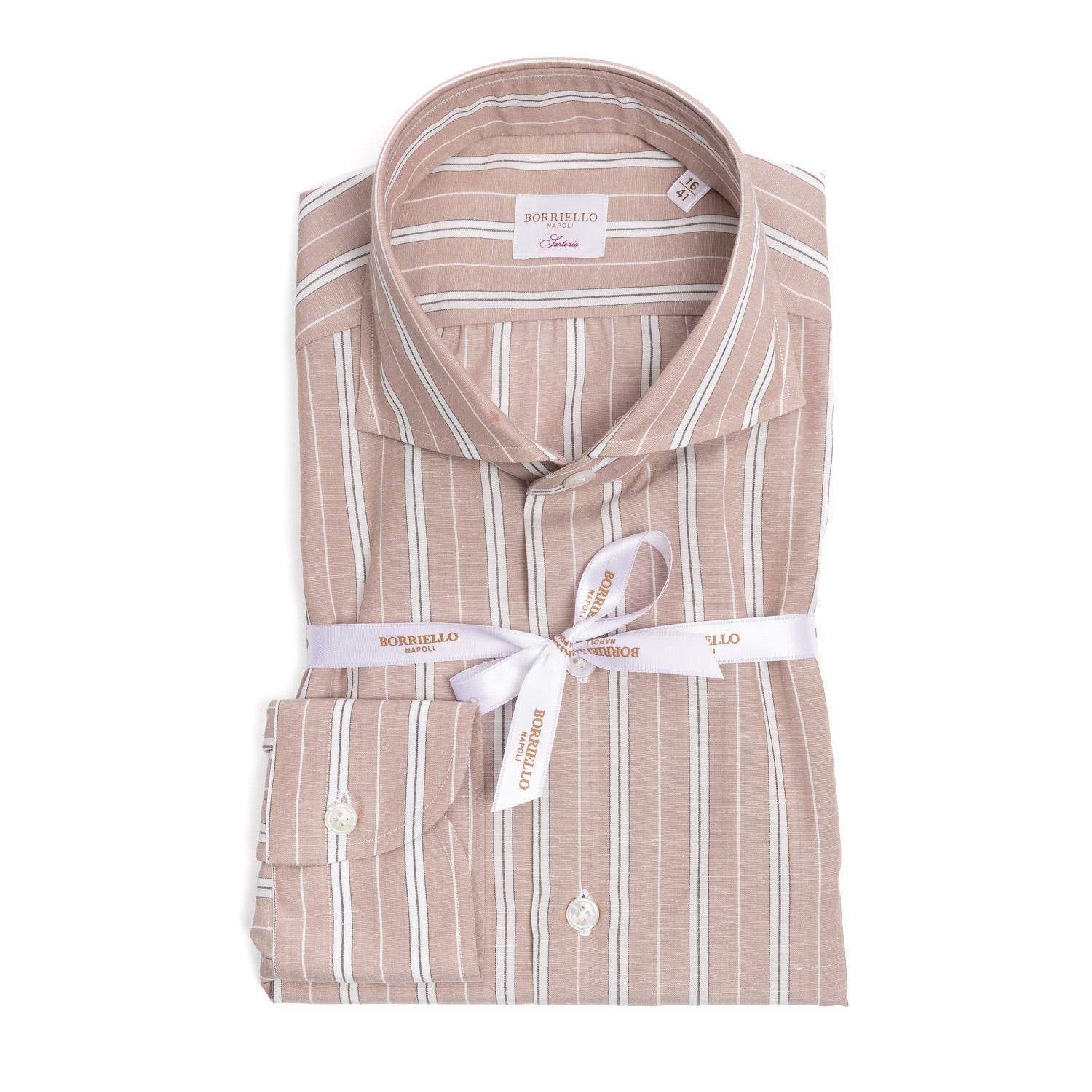 BORRIELLO リネン100% 長袖シャツ サックス 37 S イタリア製 Borriello Shirts » Craftsmanship from Naples | Michael Jondral