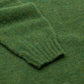 "Round Jumper" Sweater Made of Pure Shetland Wool - Circulare Knit