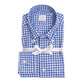 Checkered Shirt "Sartoriale Sportiva" made from pure Linen - handmade
