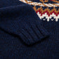 Sweater "Klosters Vintage-Ski" made of Pure Shetland Wool - Circulate Knit