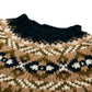 "Klosters Vintage-Ski" Sweater Made of Pure Shetland Wool - Circulate Knit