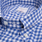 Checkered Shirt "Sartoriale Sportiva" made from pure Linen - handmade