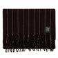 "Suit-Stripe" Scarf Made of Pure Cashmere