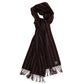 "Suit-Stripe" Scarf Made of Pure Cashmere
