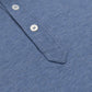 Short-Sleeved Polo "Tre" made of Melange Cotton Jersey