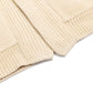 Batoner x MJ: Cardigan "One Button" made from pure Cotton - Japanese Item