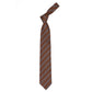 Tie "Cinque Righe" made of pure Silk - Hand-rolled