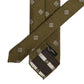Tie "Rombi" made from pure Silk - hand-rolled