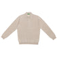 Knitted Polo "Julius" made of Wool and Silk - 14 Gauge Finest Knit