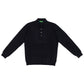 Knitted Polo "Julius" made of Wool and Silk - 14 Gauge Finest Knit