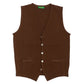 Knitted Vest "Sartorial Vest" made of Finest Cotton - 12 Gauge Egypt Cotton