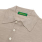 Knitted Polo "Julius" made of Wool and Silk - 14 Gauge Finest Knit