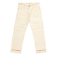 ATELIER LAVORO x MJ:  S544 Straight "White Denim" Pants - Handmade