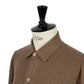 Shirt-Jacket "Giacca Camicia Sartoriale" made of Linen, Wool & Silk - purely handmade