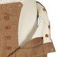 Bermuda Shorts "Luchino" made from pure Linen by Solbiati - handmade