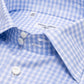 Shirt "Linee a Scacchi" made of Pure Cotton - Collo Marco 2 Bottoni