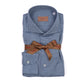 Sports Shirt "Cash-Bone" made of Soft Luxury Flannel - Linea Passion