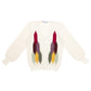 Fanni Lemmermayer x MJ: Cardigan "Rakettn" made from pure Alpaca Wool