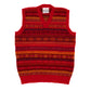 Westover "Fair Isle Vee Slipover" made of pure wool - Original Shetland