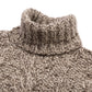 Turtleneck "Derby Karl" Sweater Made from Scottish 6-Ply Cashmere