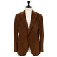 Suit "Velluto Lusso" Made of Cotton and Wool—Entirely Handcrafted
