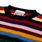 Sweater "Crew-Multistripe" made of Pure Wool - Original Shetland