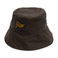 Superduper x MJ: Roll-Up Rain Hat "BURNAGE" made of Waxed Cotton - Handmade