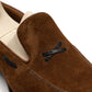 Loafer "X-Croc" made of Medium Brown Suede - pure handwork