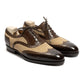 Oxford "Brogue Spectator" made from Hand-Dyed Calfskin - pure handwork