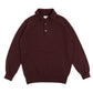 Polo Sweater "Rob Howard" Made of Pure Geelong Lambswool - 2-Ply