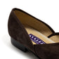 Brown Loafer "Grecian Loafer" made from Suede - handmade