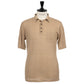 Knitted Polo "Emilio" made of Silk & Linen - handmade