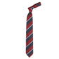 MJ Exclusive: Tie "Regimentals" made from pure Silk - hand-rolled