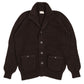 Cardigan "Lomond Knit-Bomber" from 4 Ply-Geelong Lambswool