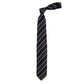 "Strisce Uniformi" Tie Made of Pure Wool - Hand-rolled