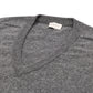 V-neck Sweater "Deep Vee" Made from Pure Geelong Lambswool - 2-Ply