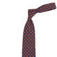 Tie "Medaglioni Pregnati" made of pure Silk - hand-rolled
