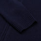 Zip Cardigan Made of Merino Wool and Cashmere - 3-Ply Cashmere Blend