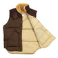 Rocky Mountain Featherbed x MJ: Down Vest "Christy Vest" with Lambskin Collar - Japanese Item