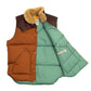 Rocky Mountain Featherbed x MJ: "Christy Vest" Down Vest with Lambskin Collar - Japanese Item