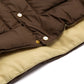Rocky Mountain Featherbed x MJ: Down Vest "Christy Vest" with Lambskin Collar - Japanese Item
